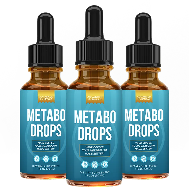 Metabo Drops 3 Bottle Pack — Coffee Metabolism Supplement